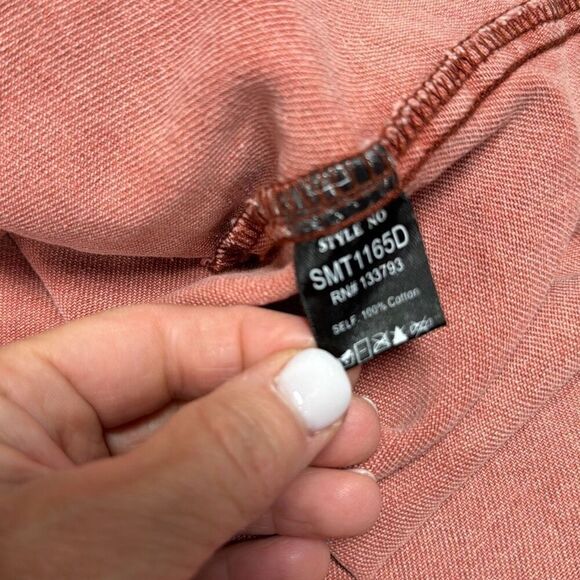 POL Women’s Distressed Denim Shacket Jacket Top  Size Medium - Picture 9 of 10